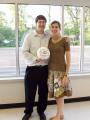 Jeff and Natalie Celebrate a 10-2 (2010) Volleyball Season for De Smet!